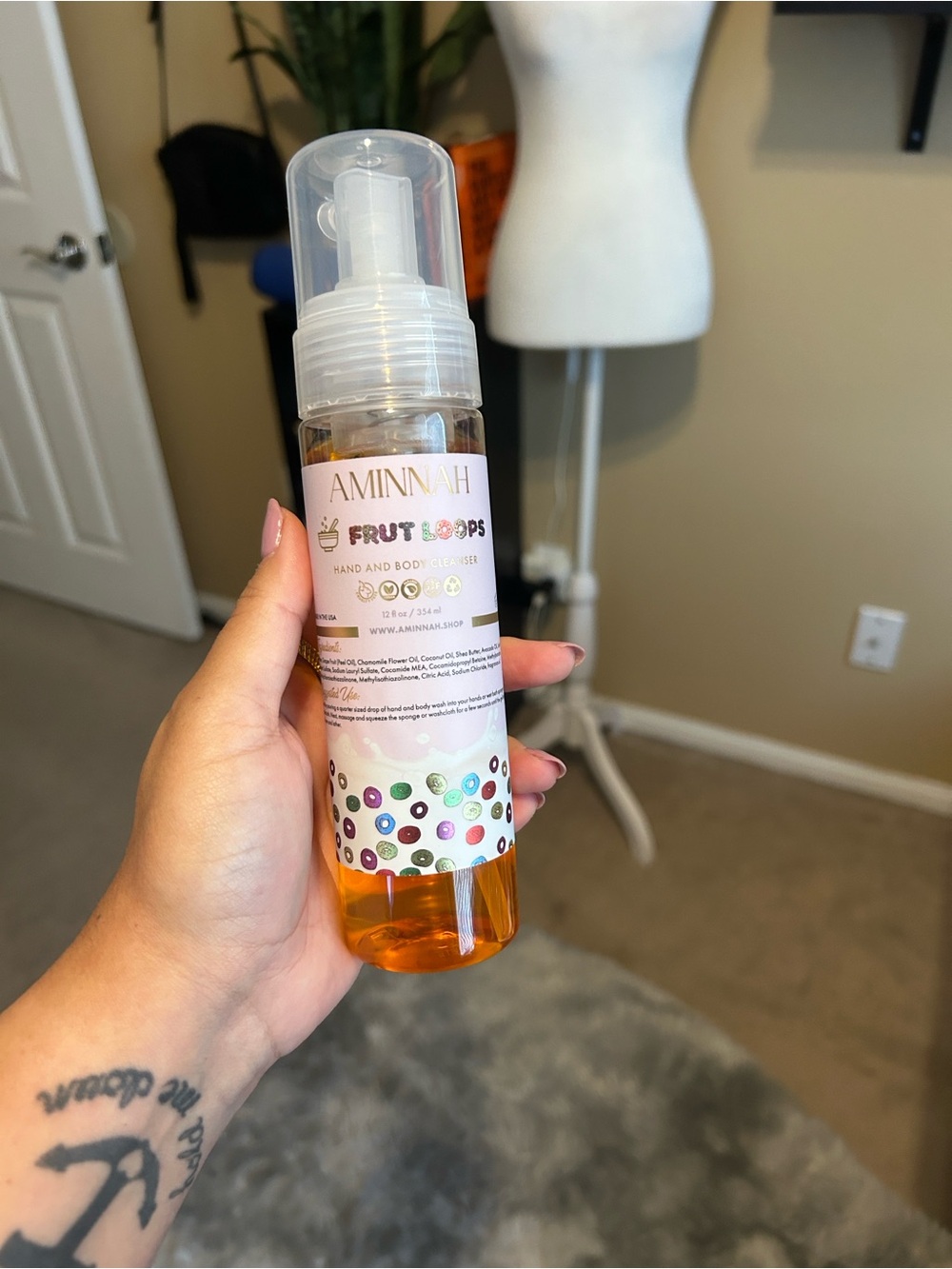 hand cleaner aminnah